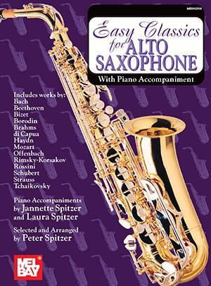 Easy Classics for Alto Saxophone Media Mel Bay