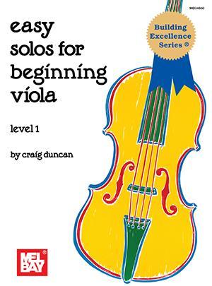 Easy Solos for Beginning Viola Media Mel Bay