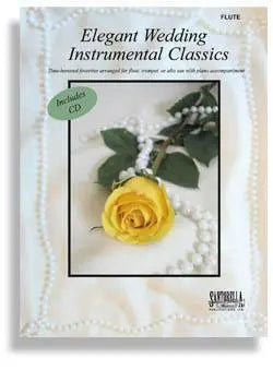 Elegant Wedding for Flute with CD Media Santorella