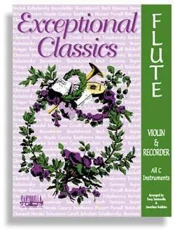 Exceptional Classics for Flute with CD Media Santorella