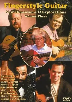 Fingerstyle Guitar: New Dimensions & Explorations Volume 3 DVD Media Mel Bay
