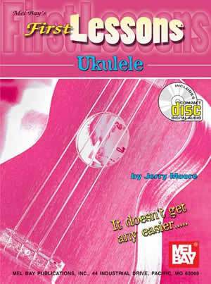 First Lessons Ukulele  Book/CD Set Media Mel Bay