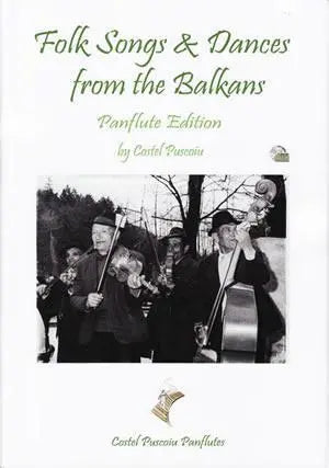 Folk Songs & Dances From The Balkans - Pan Flute Book/CD Set Media Mel Bay