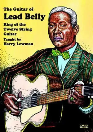 Guitar of Lead Belly DVD Media Mel Bay