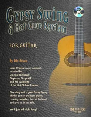 Gypsy Swing & Hot Club Rhythm for Guitar Book/CD Set Media Mel Bay