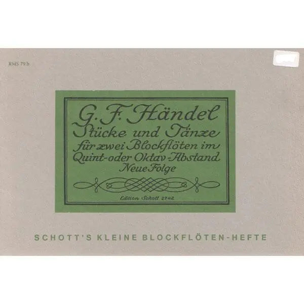 Handel - Pieces and Dances bk. 2 Media Lark in the Morning