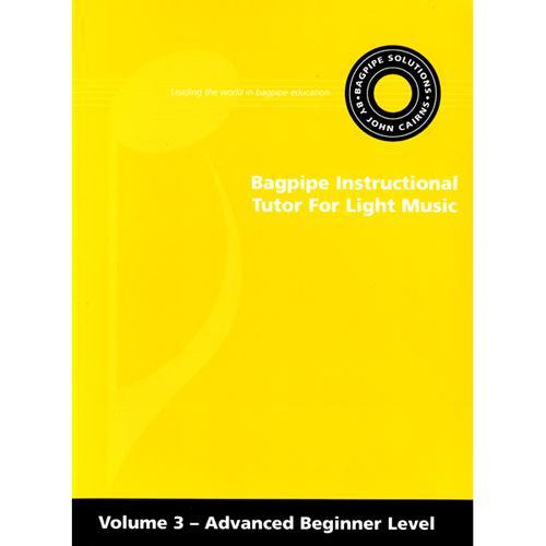 Instructional Tutor for Light Music - Advanced Beginner Level, Volume 3, Book Media Lark in the Morning