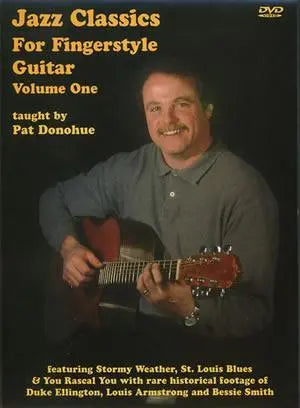 Jazz Classics for Fingerstyle Guitar, Volume 1 DVD Media Mel Bay