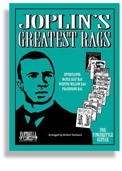 Joplin's Greatest Rags for Classical Guitar Media Santorella
