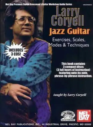 Larry Coryell Jazz Guitar Book/3-CD Set Media Mel Bay