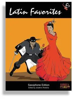 Latin Favorites for Alto Sax with CD Media Santorella