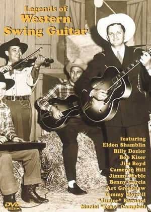 Legends of Western Swing Guitar  DVD Media Mel Bay