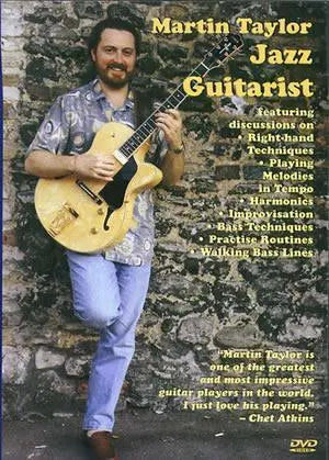 Martin Taylor Jazz Guitarist DVD Media Mel Bay