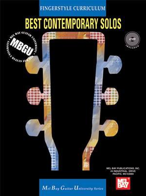 MBGU Fingerstyle Curriculum: Best Contemporary Solos  Book/CD Set Media Mel Bay