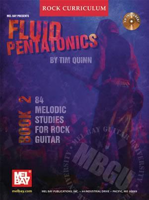 MBGU Rock Curriculum:  Fluid Pentatonics, Book 2 - Book/CD Set Media Mel Bay