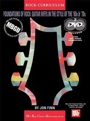 MBGU Rock Curriculum: Foundations of Rock - Guitar Riffs in the Style of the '60s & '70s Media Mel Bay