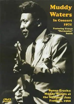 Muddy Waters in Concert 1971 DVD Media Mel Bay