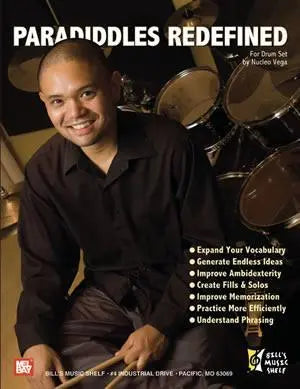 Paradiddles Redefined for Drum Set Media Mel Bay