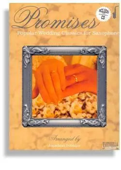 Promises Wedding Classics for Alto Sax with CD Media Santorella