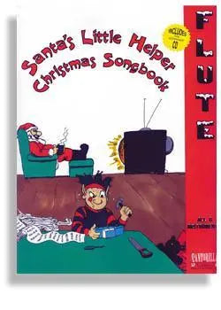 Santa's Little Helper for Flute with CD Media Santorella