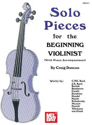 Solo Pieces for the Beginning Violinist Media Mel Bay