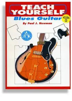 Teach Yourself Blues Guitar with CD Media Santorella