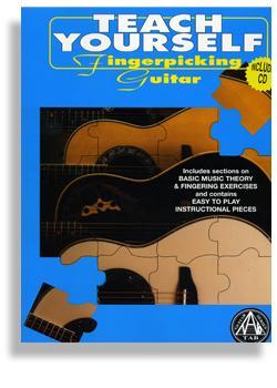 Teach Yourself Fingerpicking Guitar with CD Media Santorella