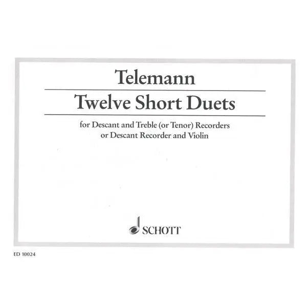 Telemann - 12 Short Duets Media Lark in the Morning