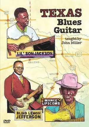 Texas Blues Guitar (Guitar Workshop) DVD Media Mel Bay
