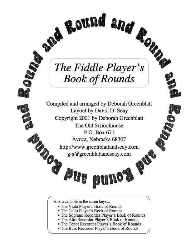 The Fiddle Player's Book of Rounds Media Greenblatt & Seay
