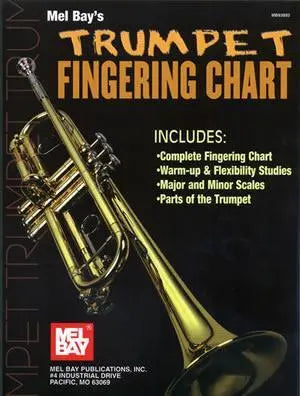 Trumpet Fingering Chart Media Mel Bay