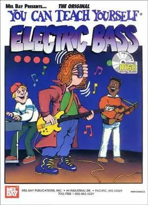 You Can Teach Yourself Electric Bass Book/CD Set Media Mel Bay