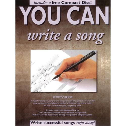 You Can Write A Song Media Hal Leonard