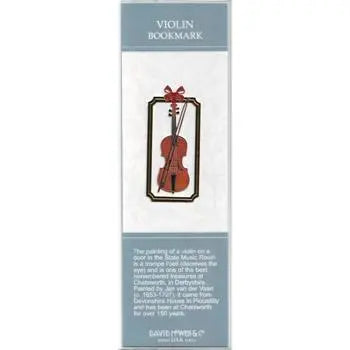 Chatsworth Violin Bookmark Musical Gifts Lark in the Morning