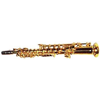 Muslady Mini Bb Saxophone Soprano Laiton Matériel Or Laquer