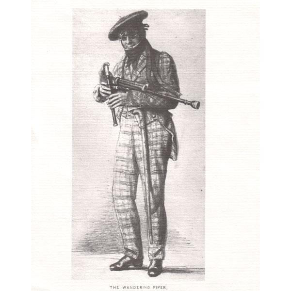 Print : The Wandering Piper Musical Prints Lark in the Morning