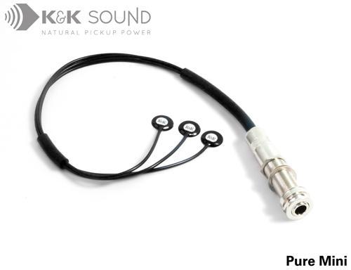K&K Pure Mini Guitar Transducer Pickups & Transducers K&K Sound