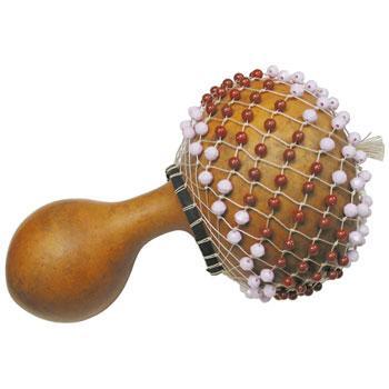 Axatse Shekere Plastic Beads 5” - 6" Shakers, Maracas & Rattles Lark in the Morning