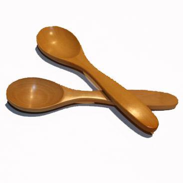 Beautiful Musical Spoons Boxwood Pair 6 Inch Spoons Lark in the Morning