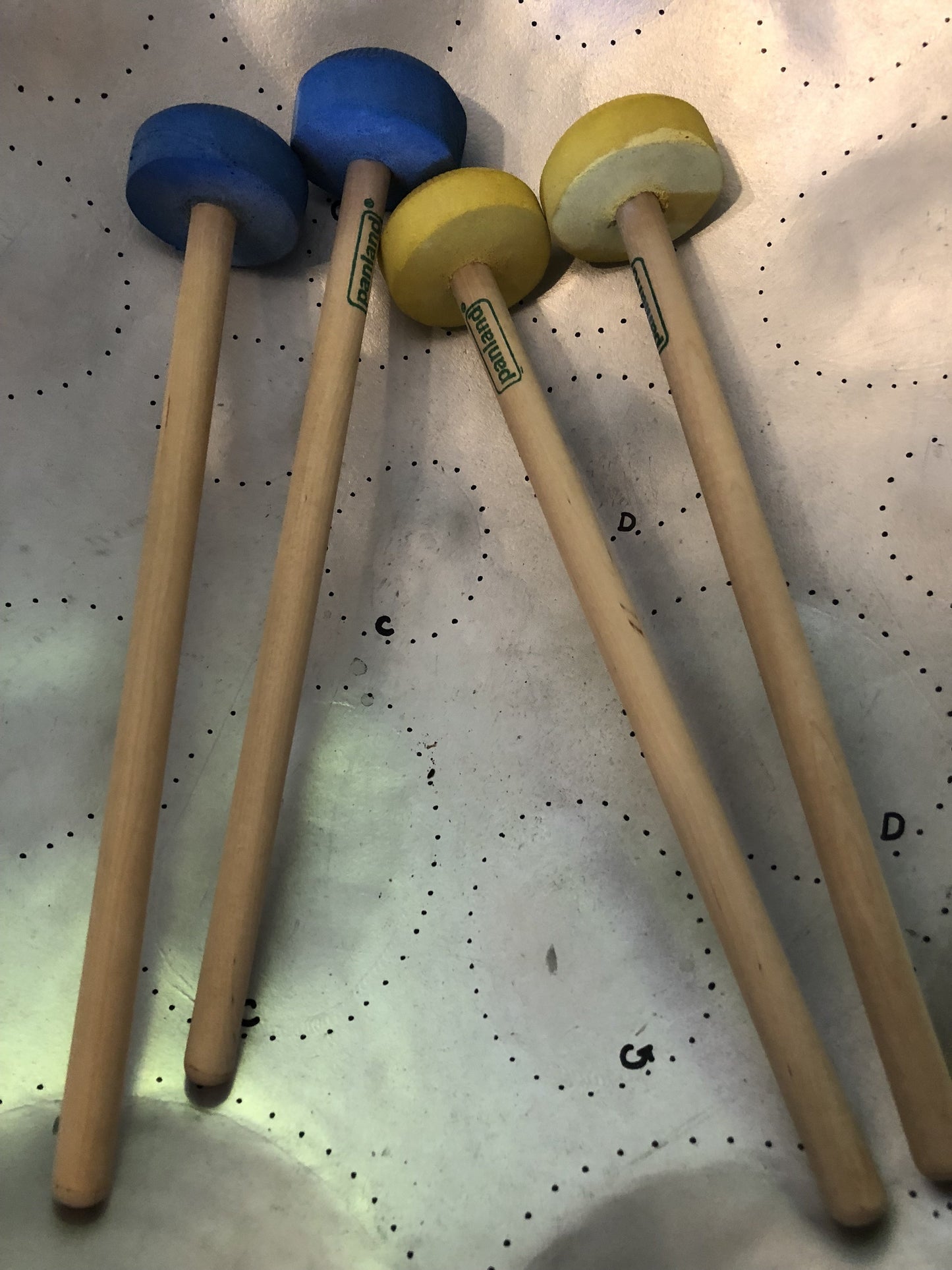 Pan Sticks, Tenor Bass Steel Drums Panland
