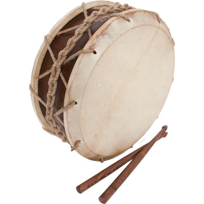 EMS Tabor Drum, 9", with Sticks Tabor Drums Early Music Shop