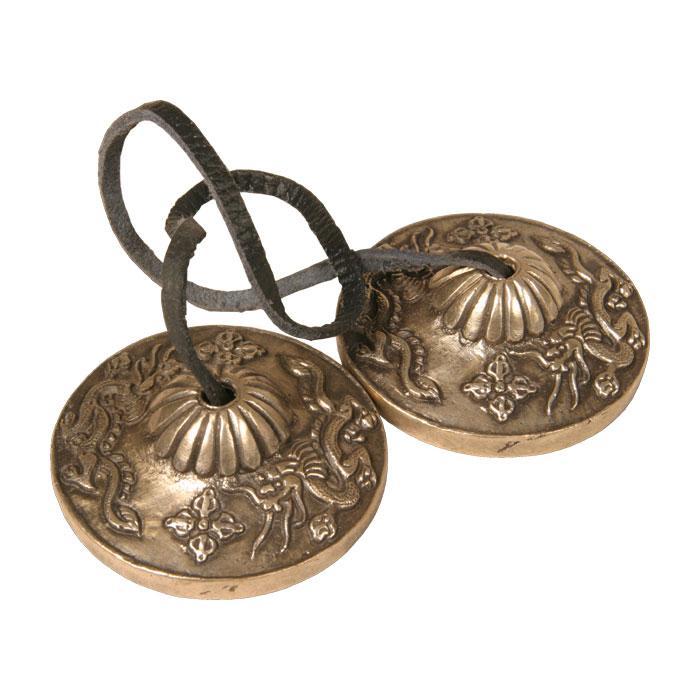 Timsha Bell, 2.25", Dragon Tingsha DOBANI
