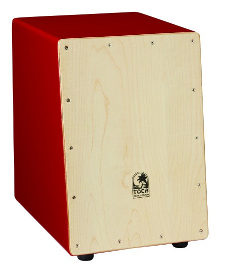 Toca Slant Front Small Cajon, Red (Jr. Cajon) Cajons Toca