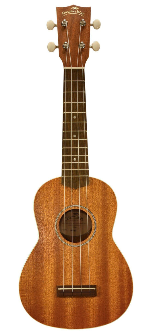 Hawaii Kai HS-50 Mahogany Soprano Ukulele w/ ABS Binding Ukuleles Hawaii Kai