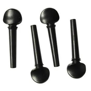 Violin peg sets, carved Ebony Violin Accessories Lark in the Morning