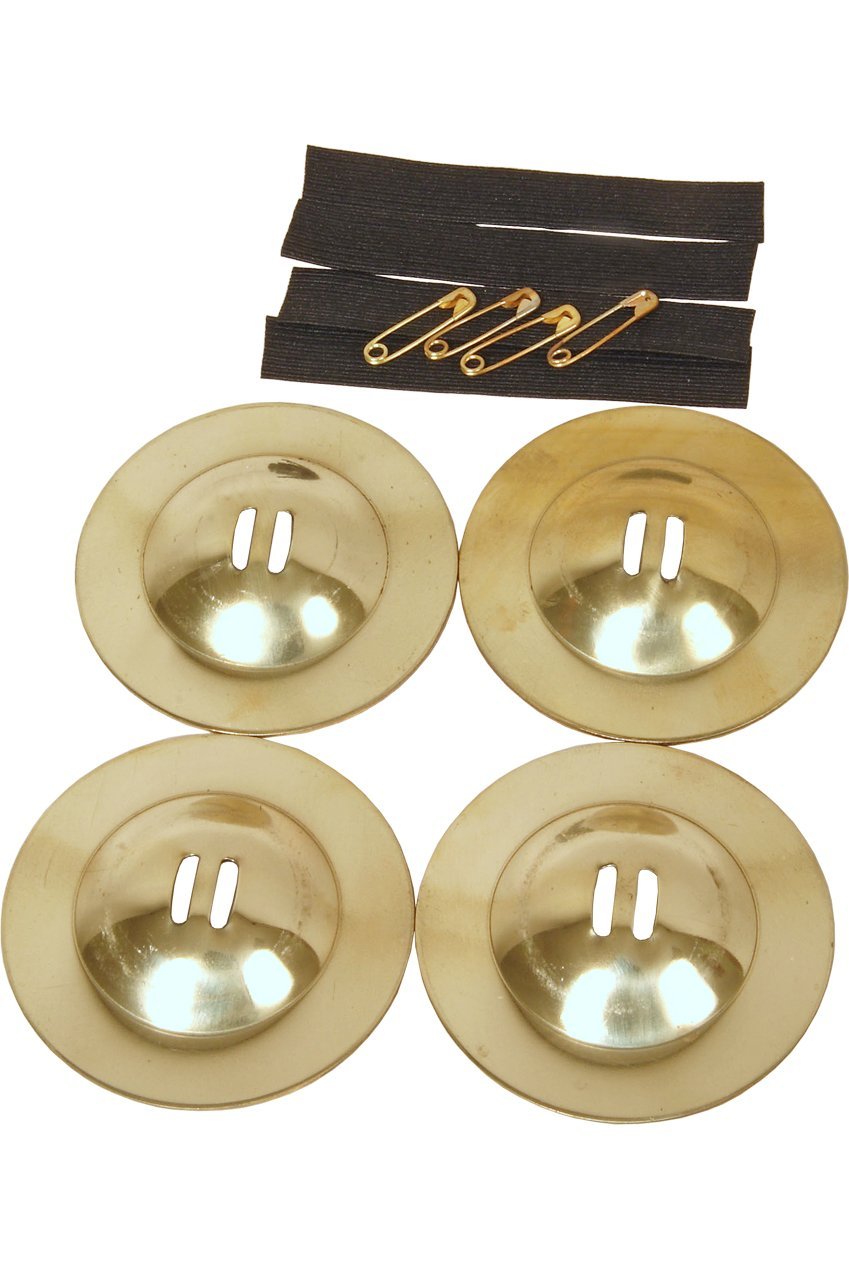 Rim Belly Dance Zills, 2.4", Set of 4 Zils Mid-East