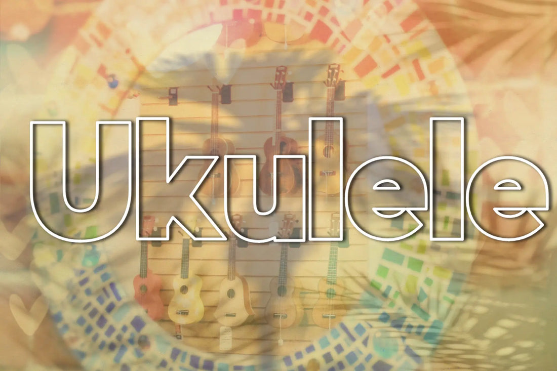 Ukuleles at Lark in the Morning Music Store