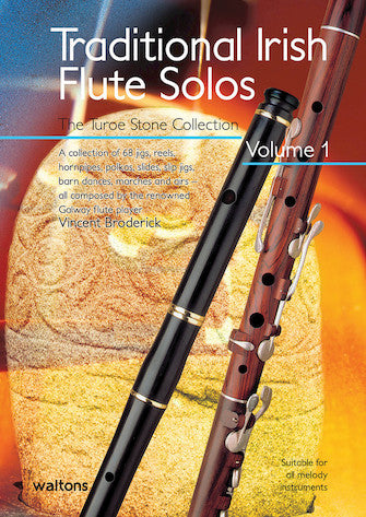 Traditional Irish Flute Solos:the Turoe Stone Collection Media Hal Leonard   
