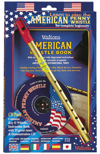 Learn to Play the American Penny Whistle for Complete Beginners CD Pack Media Hal Leonard   