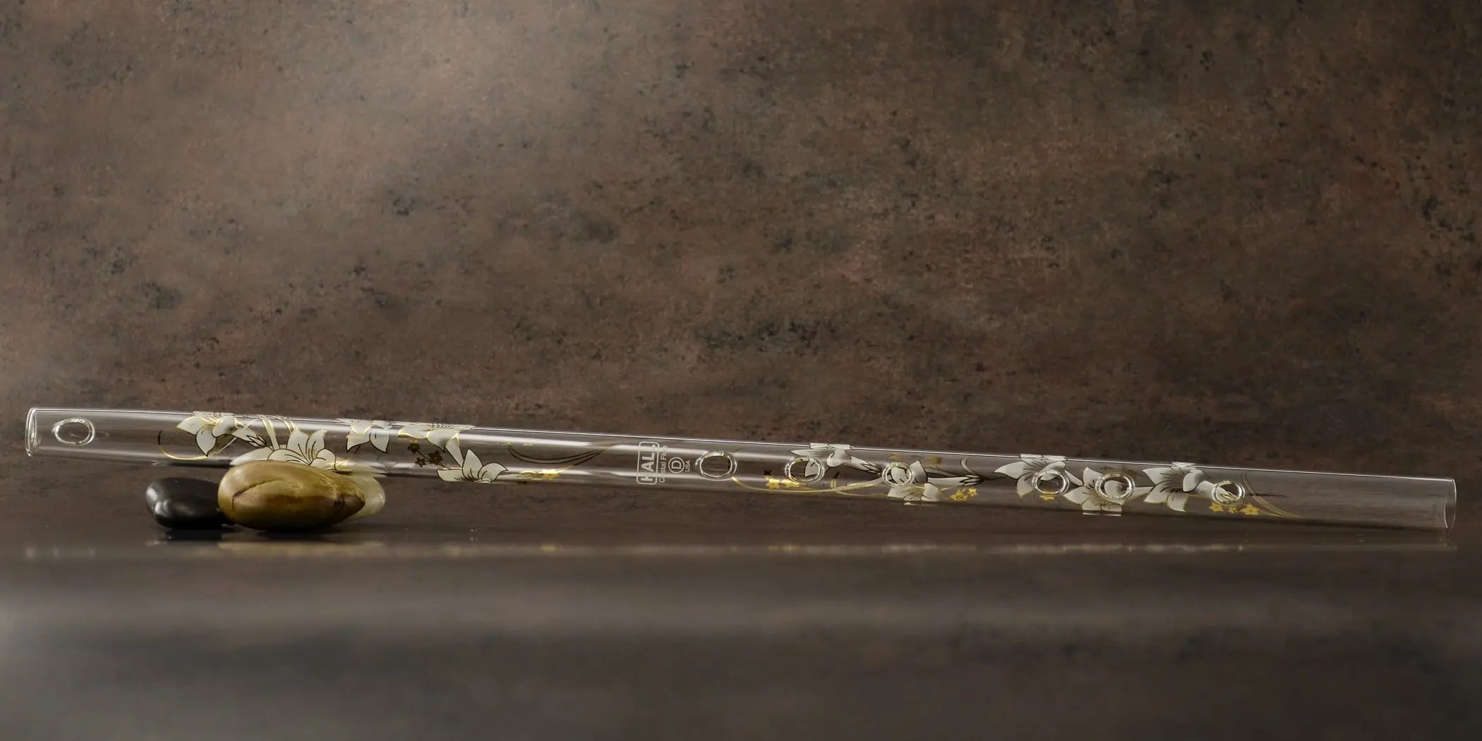 Crystal Flute, D, White Lily - Lark in the Morning